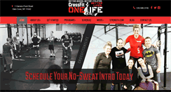 Desktop Screenshot of crossfitonelife.com